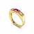 Anel Formatura Masculino zircônia Baguete com Detalhes - OURO 18K - Imagem 11