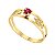 Anel Formatura feminino - Ouro 18K - Imagem 1