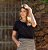 Blusa Melinda Preta Social - Imagem 5