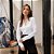 Camisa Viscose com Elastano Mariana Branca - Imagem 3