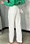 Calça Wide Leg Antonela Off White - Imagem 4