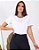 Blusa Melinda Branca Social - Imagem 1