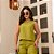 Blusa Cropped Luísa Verde Pistache - Imagem 2