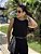 Blusa Cropped Luísa Preta - Imagem 3