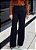 Calça Social Feminina Wide Leg Antonela Cintura Alta Preta - Imagem 2