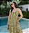 Vestido Longo Feminino Serena Viscose 100% Estampado Costas Abertas 3 Marias - Imagem 3