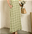 Vestido Feminino Valentina Estampado Verde Chá - Imagem 7