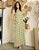 Vestido Feminino Valentina Estampado Verde Chá - Imagem 2