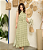 Vestido Feminino Valentina Estampado Verde Chá - Imagem 3