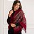 Pashmina Indiana Bordada Arabesco - Imagem 4
