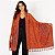 Pashmina Estampada Dupla Face Indiana - Imagem 2