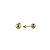 Brinco de Ouro 18k Bola Polido 3mm - Imagem 1