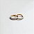 Brinco de Ouro 18k Argola Cravejado 15mm - Imagem 1