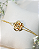 Pulseira de Ouro 18K Groumet Rosa com Zircônia - Imagem 1