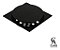 Ralo Click Black 10 X 10 Para Banheiro - Imagem 1