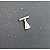 Tassel de Seda - 3cm - Branco - Imagem 1