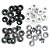 Ilhós escala de Cinza - STANDARD EYELETS (60pc) - We R - Imagem 3