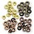 Ilhós escala de Dourado - STANDARD EYELETS (60pc) - We R - Imagem 3