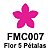 Furador Mini 3/8" - Flor 5 pétalas - Chaveiro - A&M - Imagem 1