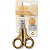 Cutup Scissors 5" - Extra-Fine Tip - Gold (tesoura precisão) - Imagem 1