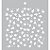 Colecao NOEL - Stencil Estrelas c/ Neve (1pç) - Carina Sartor - Imagem 1