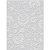 Placa de Emboss Background Rosas - A6 106X150mm - A&M - Imagem 1