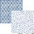 Coleção PAPYS - Papel Básico NAVY BLUE - Folha Cor BASE104 - Carina Sartor - Imagem 1