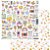 Colecao Minhas Cores - Bloco 30,5 x 30,5 - My Memories Crafts - MMCMCS-07 - Imagem 2