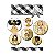 Colecao KINGDOM - Bottons Princesas e Principes (6pçs) KIN14 - Carina Sartor - Imagem 1