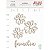 Coleção Terra dos Sonhos - Chipboard Off-white Flores e Familia - Juju Scrapbook - Imagem 1