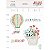 Coleção Terra dos Sonhos - Acrílico Impresso Colorido Balão - Juju Scrapbook - Imagem 1