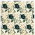 Coleção The Green - Folha 614 - FLORAL GRANDE - 180g - Decore Craft - Imagem 2