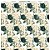Coleção The Green - Folha 602 - FLORAL - 180g - Decore Craft - Imagem 1