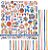 Colecao Meu dia Colorido - Folha 01 - MMCMCC-01 - My Memories Crafts - Imagem 1