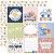 Kit Collection Blossoms And Bees - Bloco 30,5x30,5 + Adesivos - EchoPark - Imagem 4