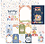 Kit Collection Blossoms And Bees - Bloco 30,5x30,5 + Adesivos - EchoPark - Imagem 5
