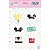 Colecao Um Mundo de Maravilhas - Adesivo em relevo Acrilico Um Dia na Disney - Juju Scrapbook - Imagem 1