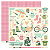 Coleção Jardim - Pocket Kit 6 folhas - Bl 30,5 x 30,5 - Lemon Scrapbook - Imagem 2