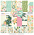 Coleção Jardim - Pocket Kit 6 folhas - Bl 30,5 x 30,5 - Lemon Scrapbook - Imagem 1