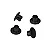 Rebite Nº2 PRETO (Calota 2) - Imagem 2