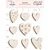 Coleção Feito com Amor - Adesivo em Chipboard Branco - AFEIÇÃO - Juju Scrapbook - Imagem 1