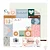 Colecao Feito com Amor - Kit Coordenado (Bloco 30,5 x 30,5cm) - Juju Scrapbook - Imagem 3