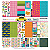 Coleção Hey, Taxi - Pocket Kit 6 folhas - Bl 30,5 x 30,5 - Lemon Scrapbook - Imagem 1
