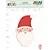 Coleção Natal Encantado - Aplique em Acrílico adesivado - SR. NOEL - Juju Scrapbook - Imagem 1