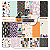 Coleção  HALLOWEENO - Pocket Kit 6 folhas - Bl 30,5 x 30,5 - Lemon Scrapbook - Imagem 1