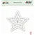 Coleção Natal Encantado - Régua de Costura/Bordado - ESTRELINHA - Juju Scrapbook - Imagem 1