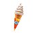 Cone de papel personalizado para casquinha sorvete expresso - Imagem 3