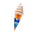Cone de papel personalizado para casquinha sorvete expresso - Imagem 2
