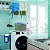 FILTRO 6900 COMPLETO FIT LAV 7" AZUL R3/4 PLANETA AGUA - Imagem 4
