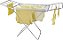 VARAL CHAO C/ABAS ALUMINIO 153 X 56 X 91CM MOR - Imagem 1